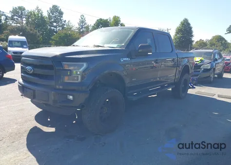 2015 Ford F-150 Lariat from USA, damaged, VIN 1FTEW1EG2FFC77285